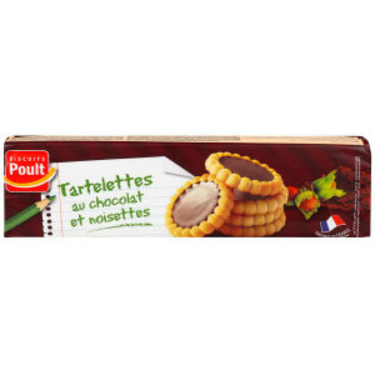POULT Tartelettes Chocolat Noisettes 150g -A12