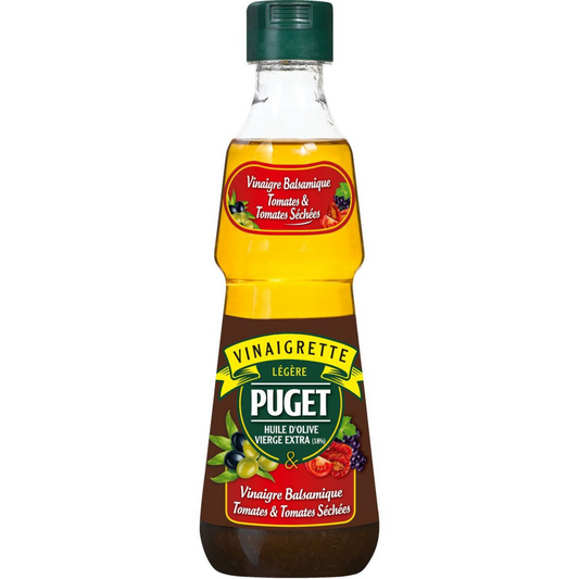 PUGET Light vinaigrette olive oil Balsamic vinegar dried tomatoes 33cl -H93