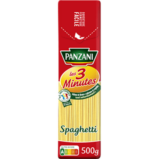 Panzani spaghetti 3min 500g -C63