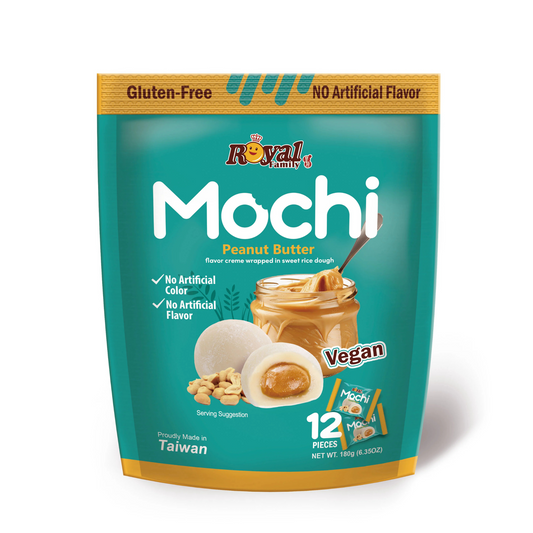 ROYAL FAMILY Peanut Butter Mochi 180g -A23