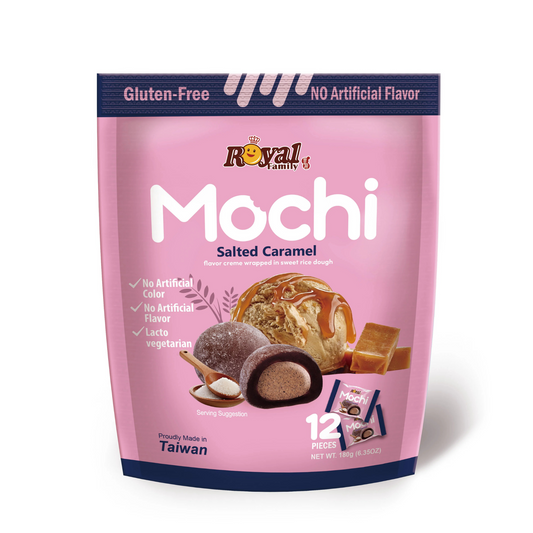 ROYAL FAMILY Salted Caramel Mochi 180g -A14