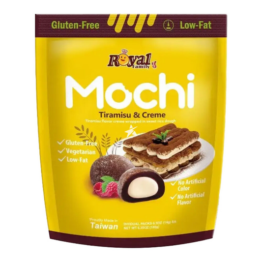 ROYAL FAMILY Tiramisu & Creme Mochi 180g -A21