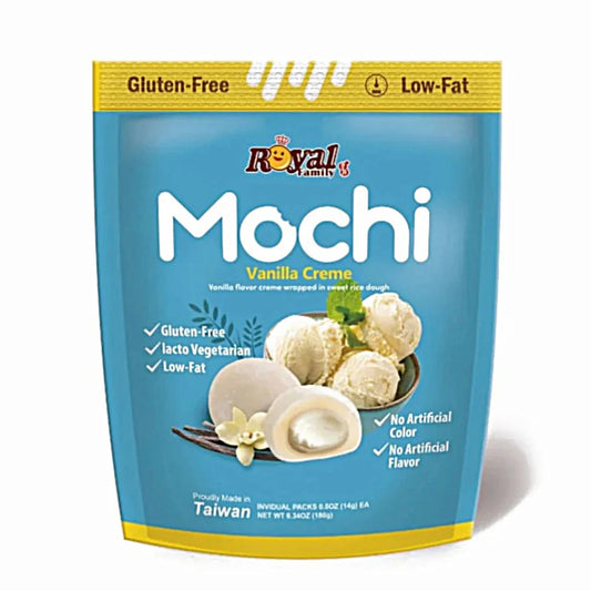ROYAL FAMILY Vanilla Creme Mochi 180g -A32