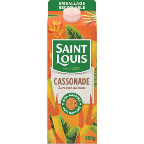 SAINT LOUIS Brown sugar cane sugar 650g -E63