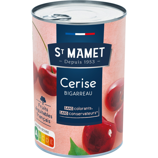 Saint Mamet Fruits with Bigarreaux Cherry syrup 240g -i84