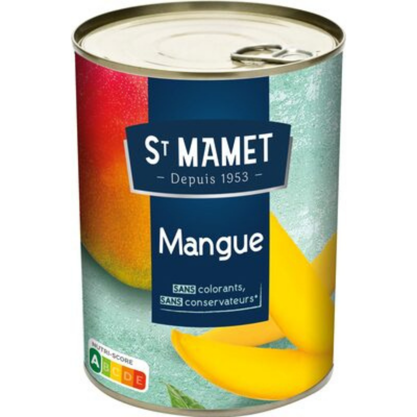 SAINT MAMET Fruits au sirop mangues en tranches 235g -I114