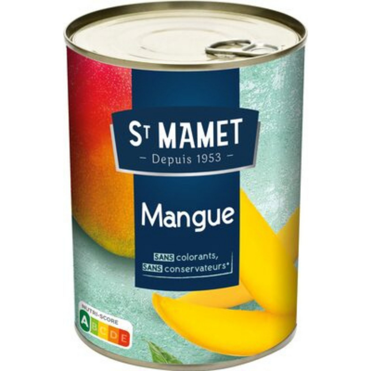 SAINT MAMET Fruits au sirop mangues en tranches 235g -I83