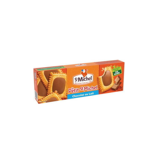 SAINT MICHEL Biscuits le petit St Michel petit beurre cœur chocolat 132g -A92
