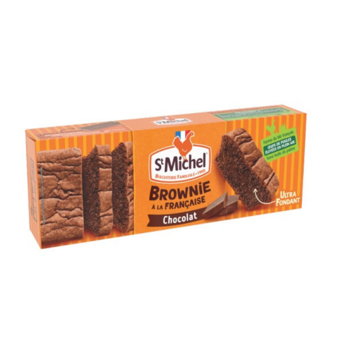 Saint -Michel Brownie milk chocolate 240g -a93