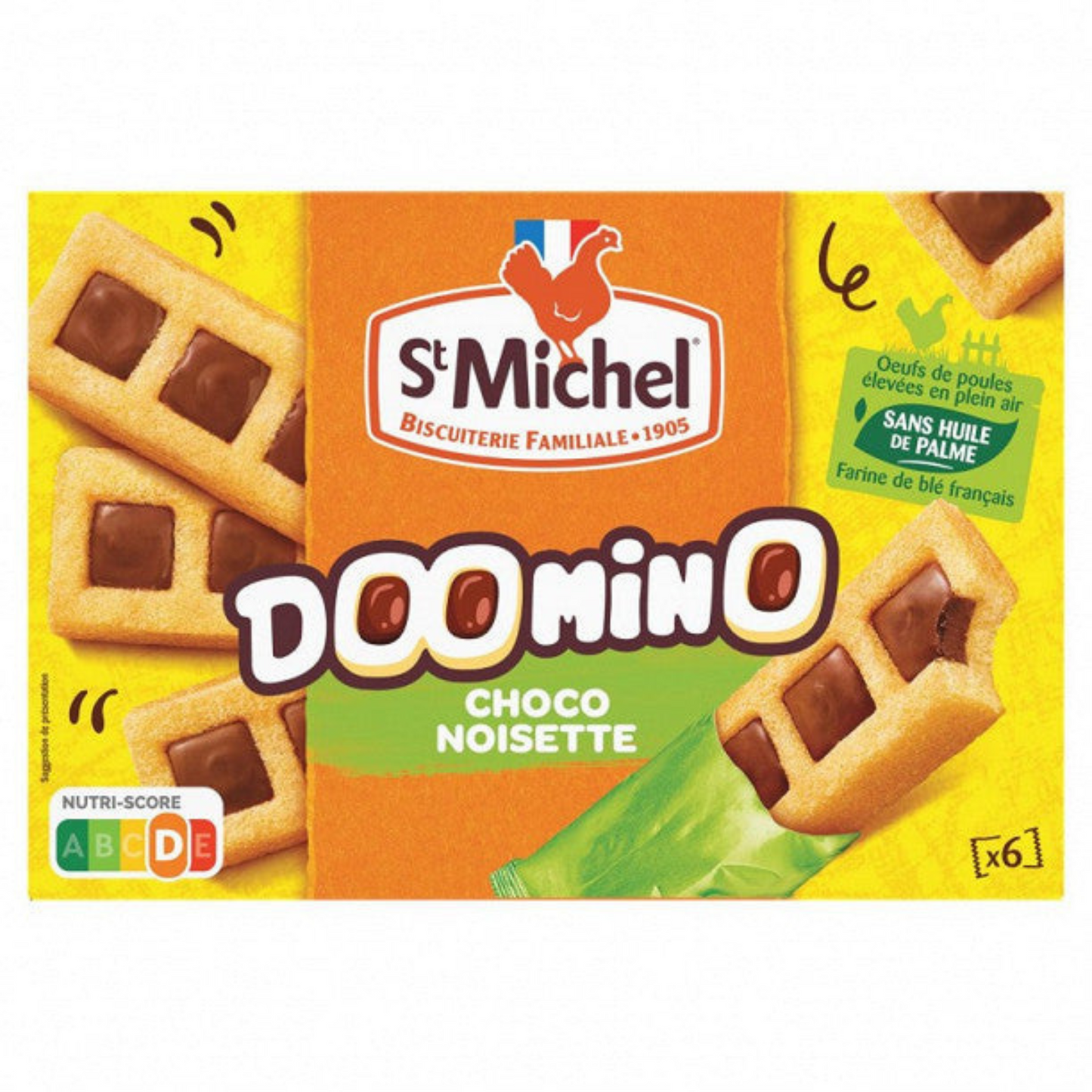 SAINTMICHEL Doomino choco noisette 180g -A61