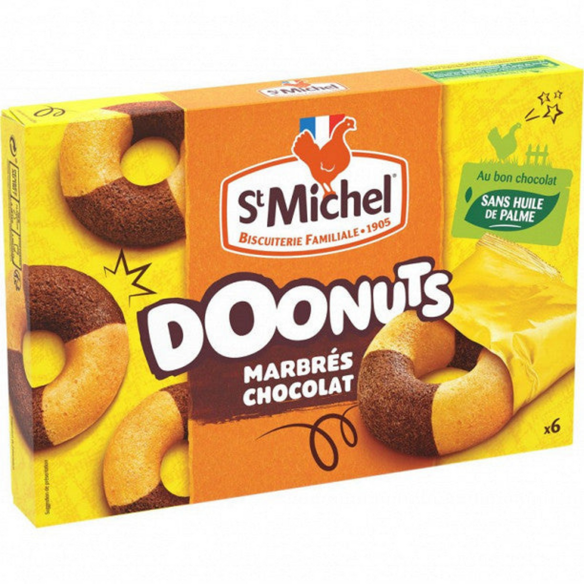 St Michel Doonuts Chocolate Marble 180g. -A121