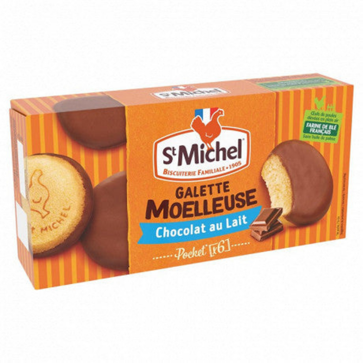 SAINT-MICHEL Galette Moelleuse Nappée 180g -A92