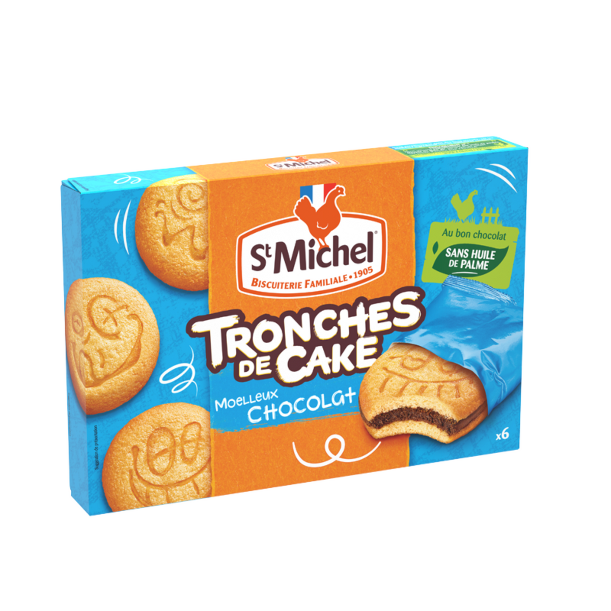 Saint -Michel Tronche de cake 175g -a114