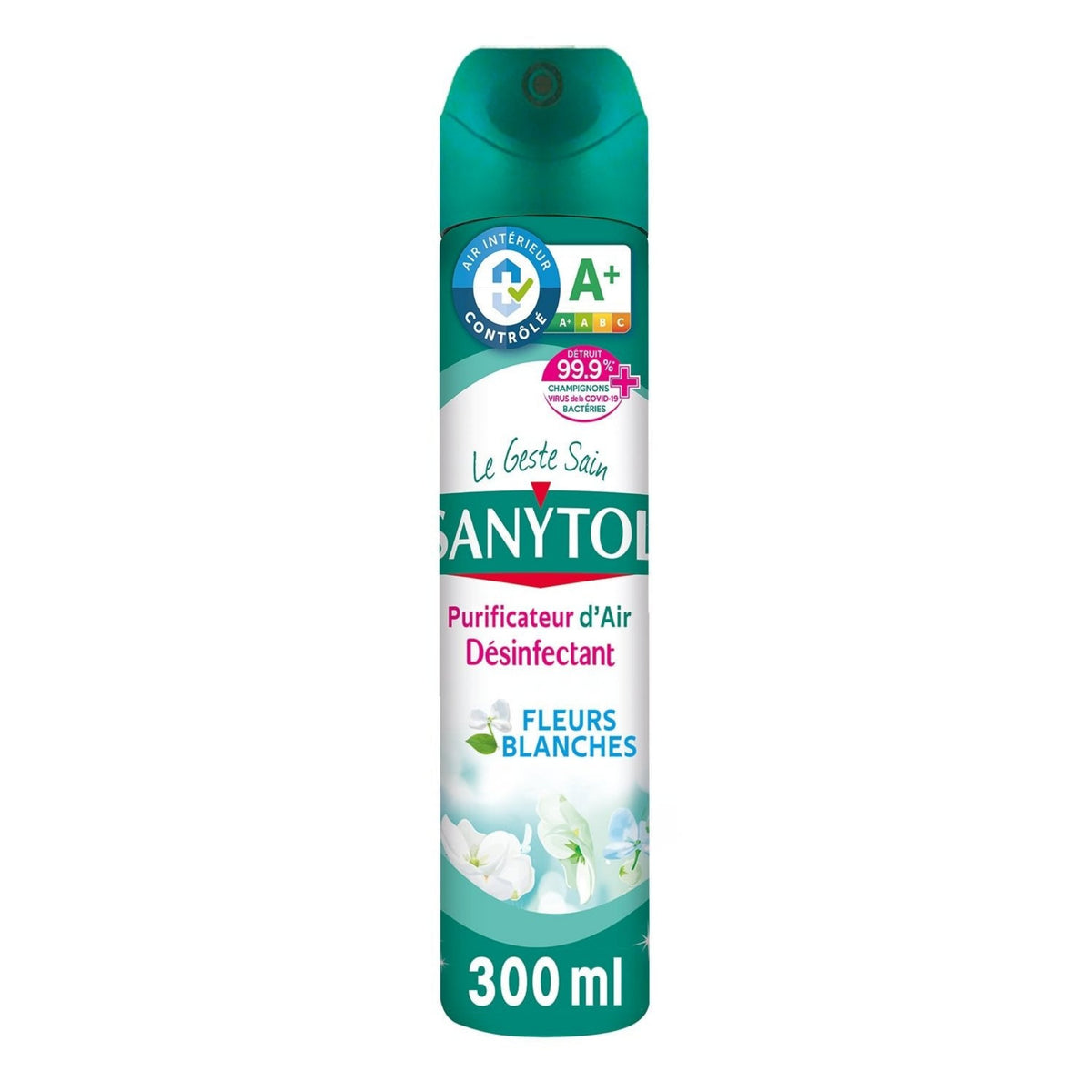 Sanytol Désodrisant disinfectant white flowers 300ml -J13