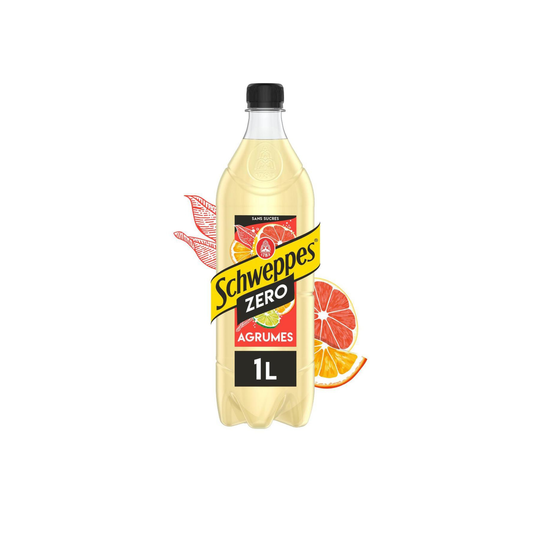 SCHWEPPES zero agrumes pet 1l — Épicerie française Montréal | Euro-Market