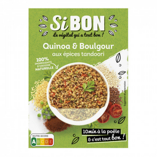SI Bon Quinoa et Boulgour aux épices Tandoori 280g -C74