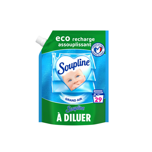 SOUPLINE  Adoucissant Concentré Grand air 29D 600ml  -K33