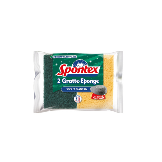 SPONTEX Eponge à récurer secret d'Antan -J31