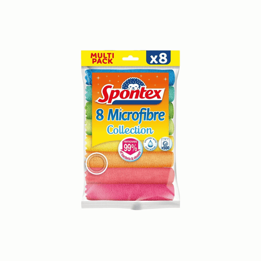 SPONTEX microfibre maxi packx8 -K31