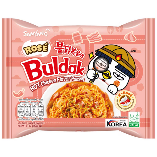 Samyang Buldak Hot Chicken Rose Ramen 140g