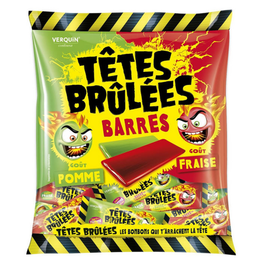 Burned heads - Strawberry/apple laughter - 200g -B131/130