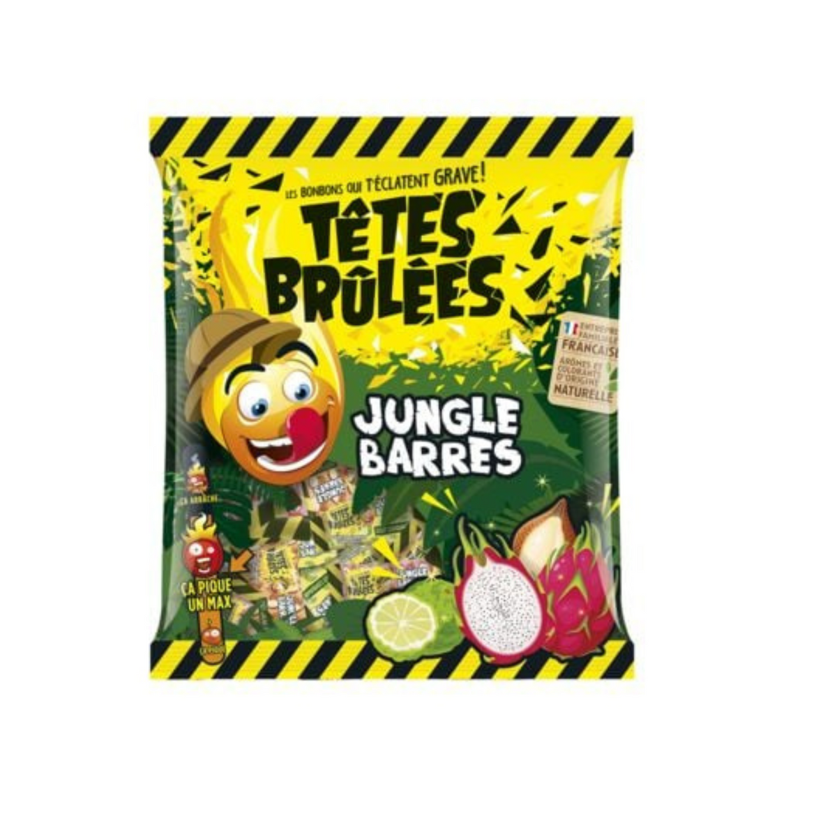 Burnt heads jungle jungle bars 150g -B114