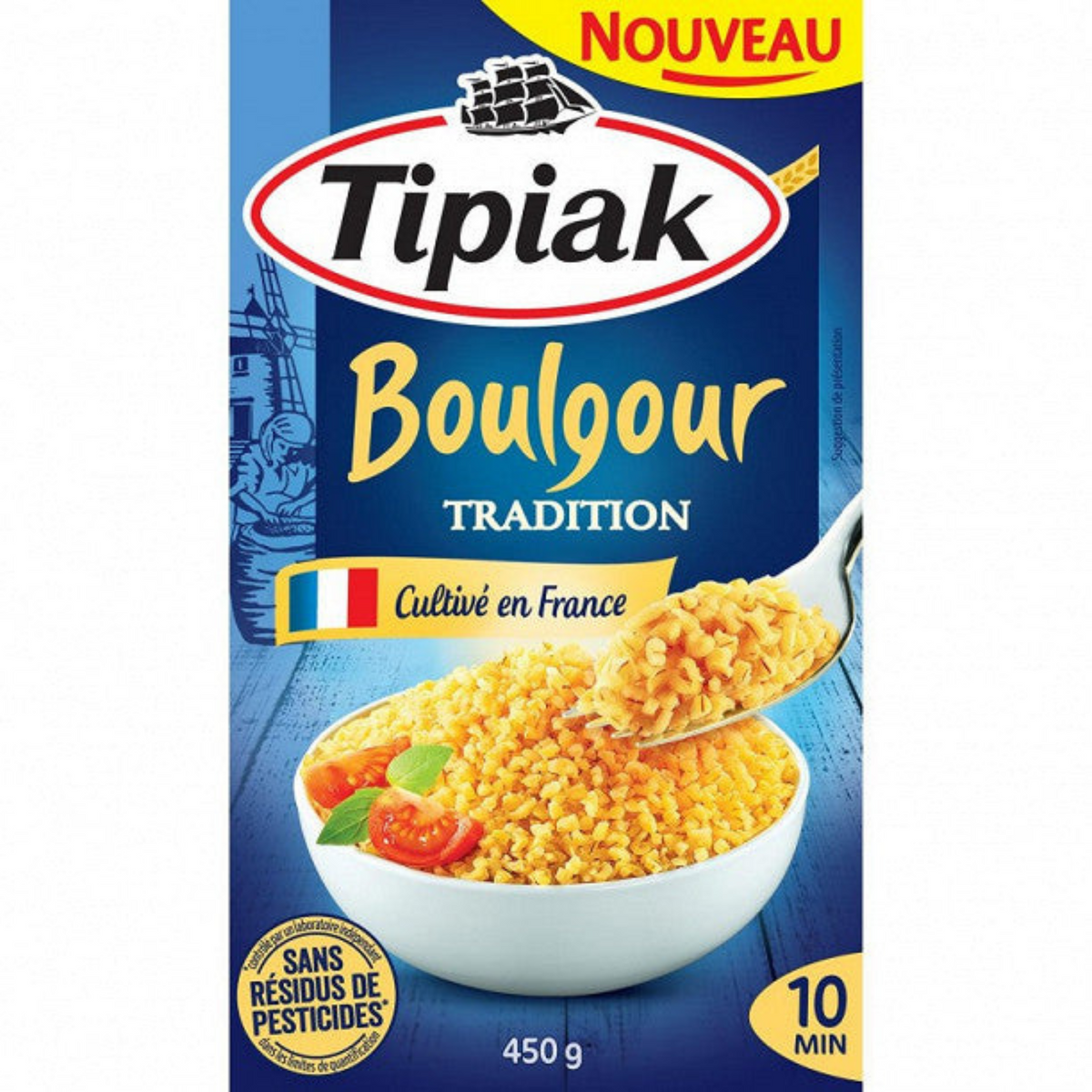 Tipiak Boulgour Tradition without pesticide 450g -H131