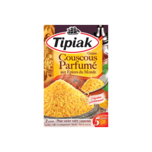 TIPIAK Couscous parfumé aux épices du monde 2x255g -G111