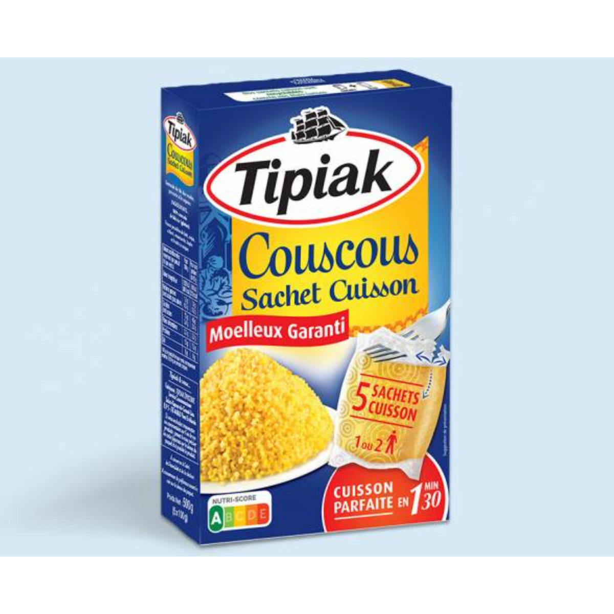 Tipiak Couscous Cooking Sacon 5x100g -G104