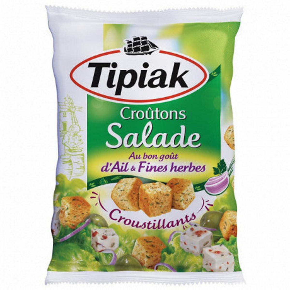 Tipiak Croutons Salad Garlic & Fine Herbs 50g -G92