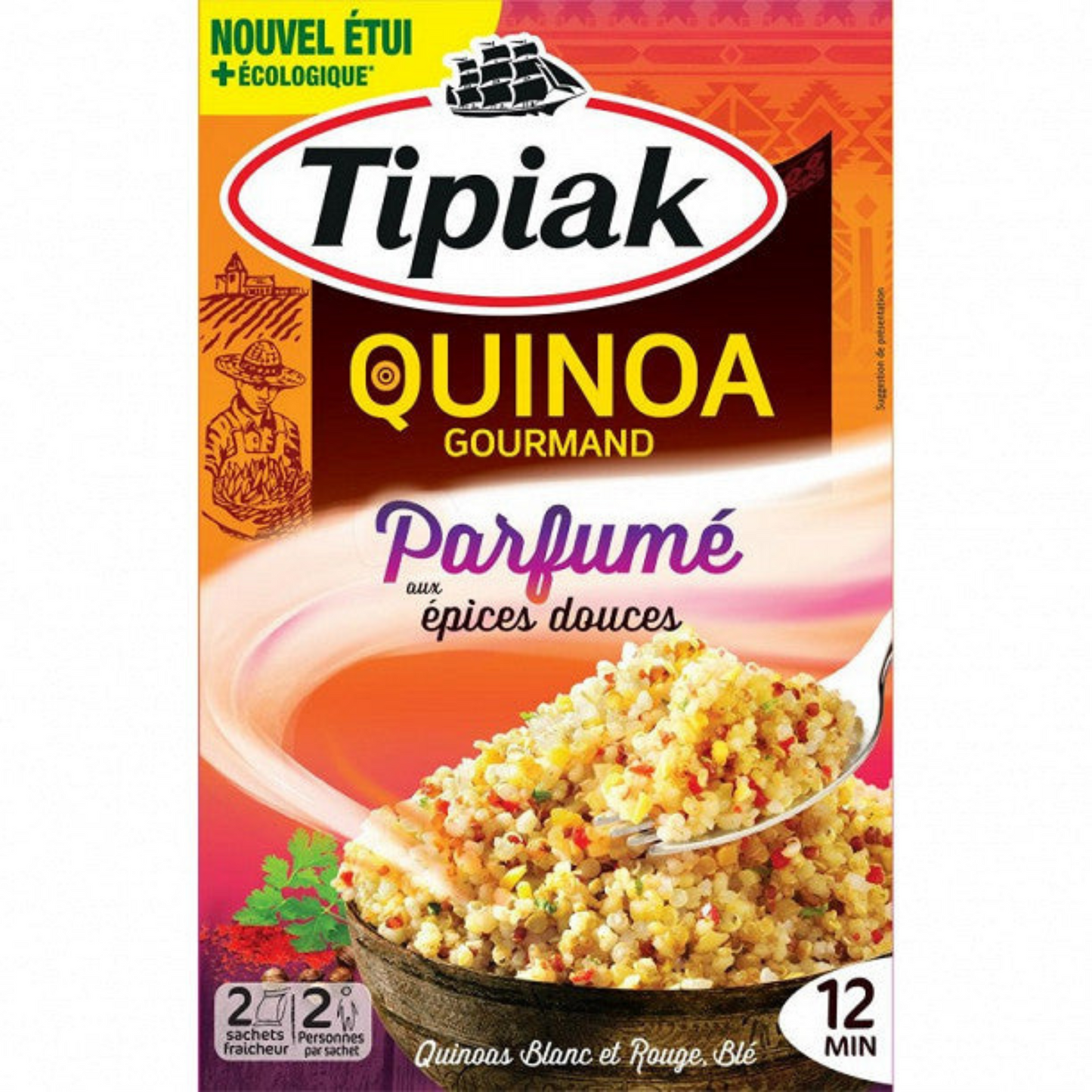 Tipiak Quinoa Gourmet flavored with sweet spices 240g -G83