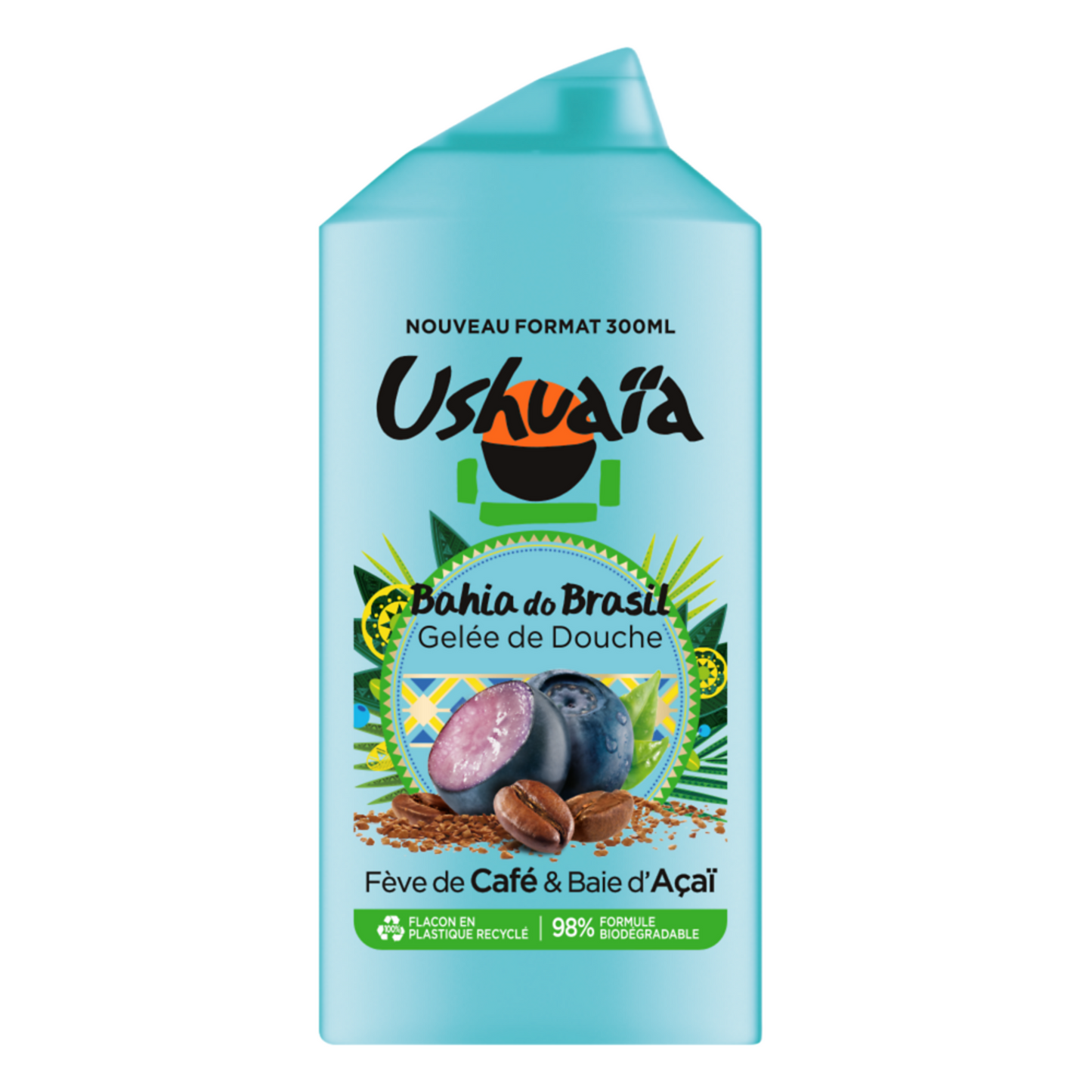 USHUAIA Gel douche Bahia Acai 300ml -J132
