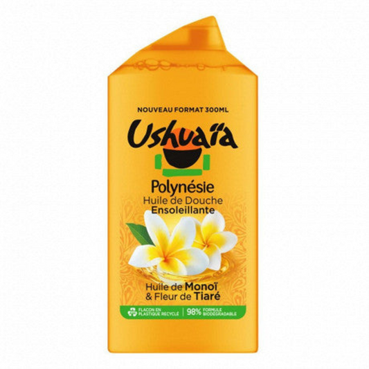 USHUAIA Gel douche Monoï/Tiaré 300ml -J133
