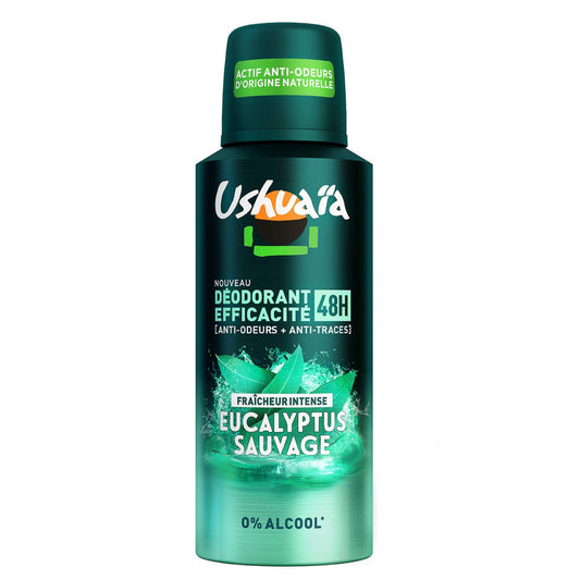 USHUAIA Déodorant homme eucalyptus sauvage 150mL -K12