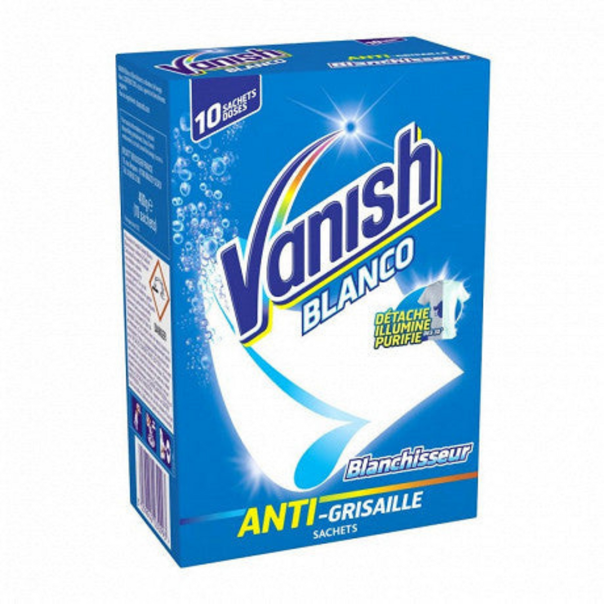 VANISH Blanco Activateur Blanc x10 sachets -J51