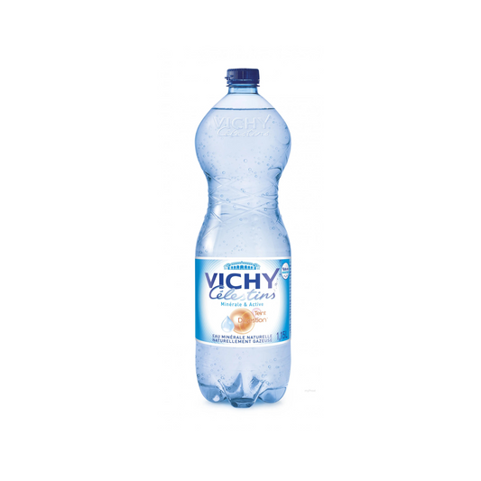 Vichy Célestins Sparkling Natural Mineral Water 1.15L -P