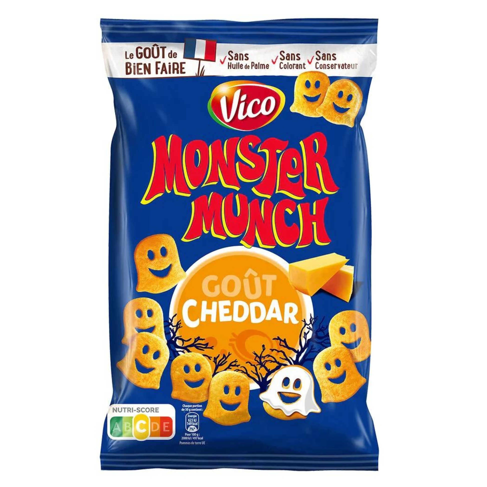 VICO Monster Munch Goût Cheddar 85g -CH — Épicerie française Montréal | Euro-Market