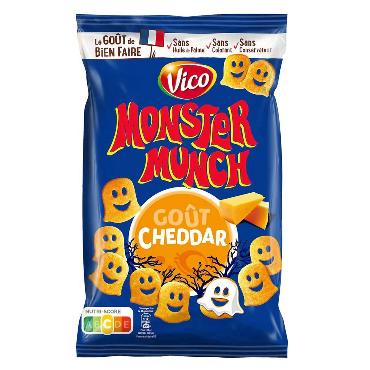 Vico Monster Munch Taste Cheddar 85g -ch