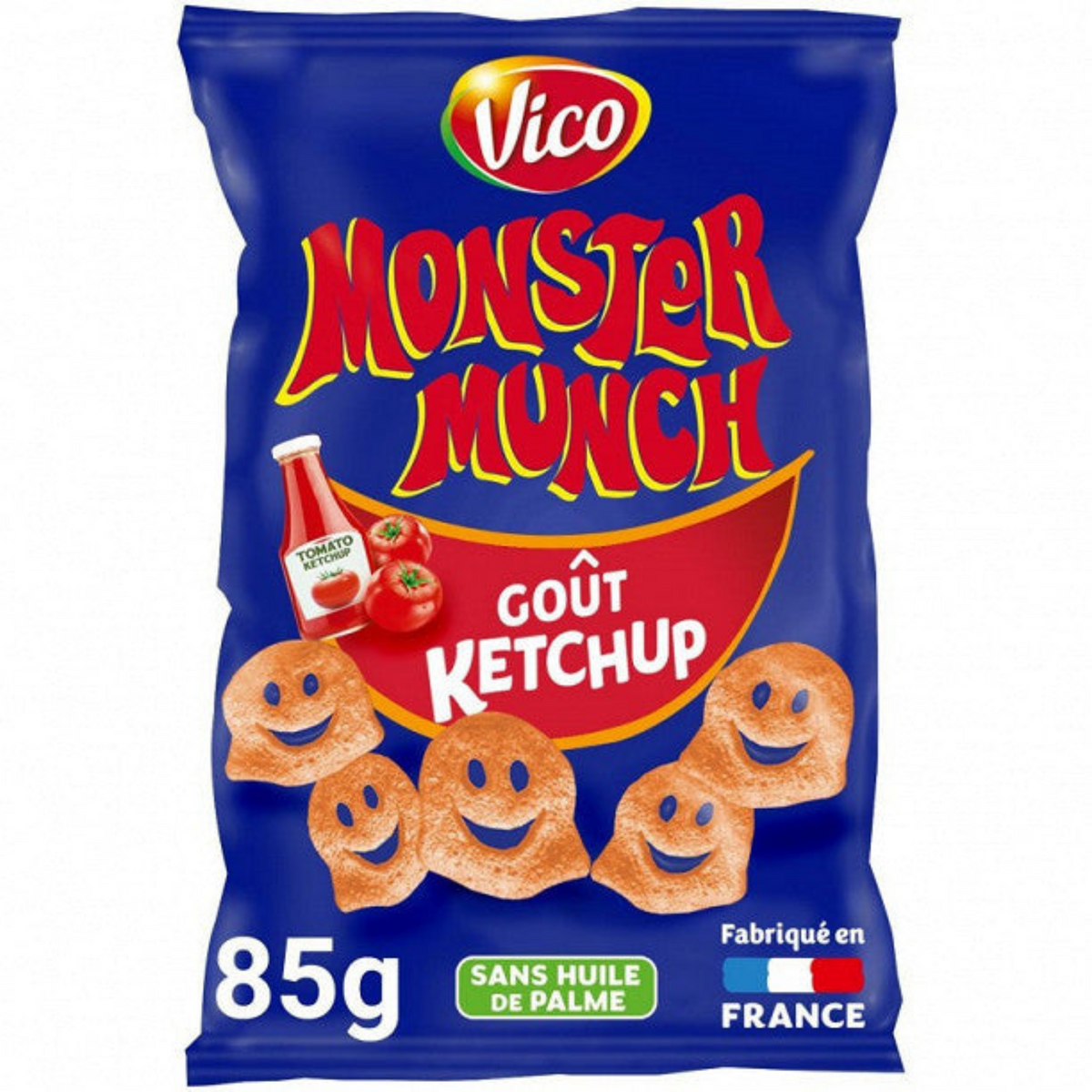 Vico Monster Munch Taste Ketchup 85g -ch