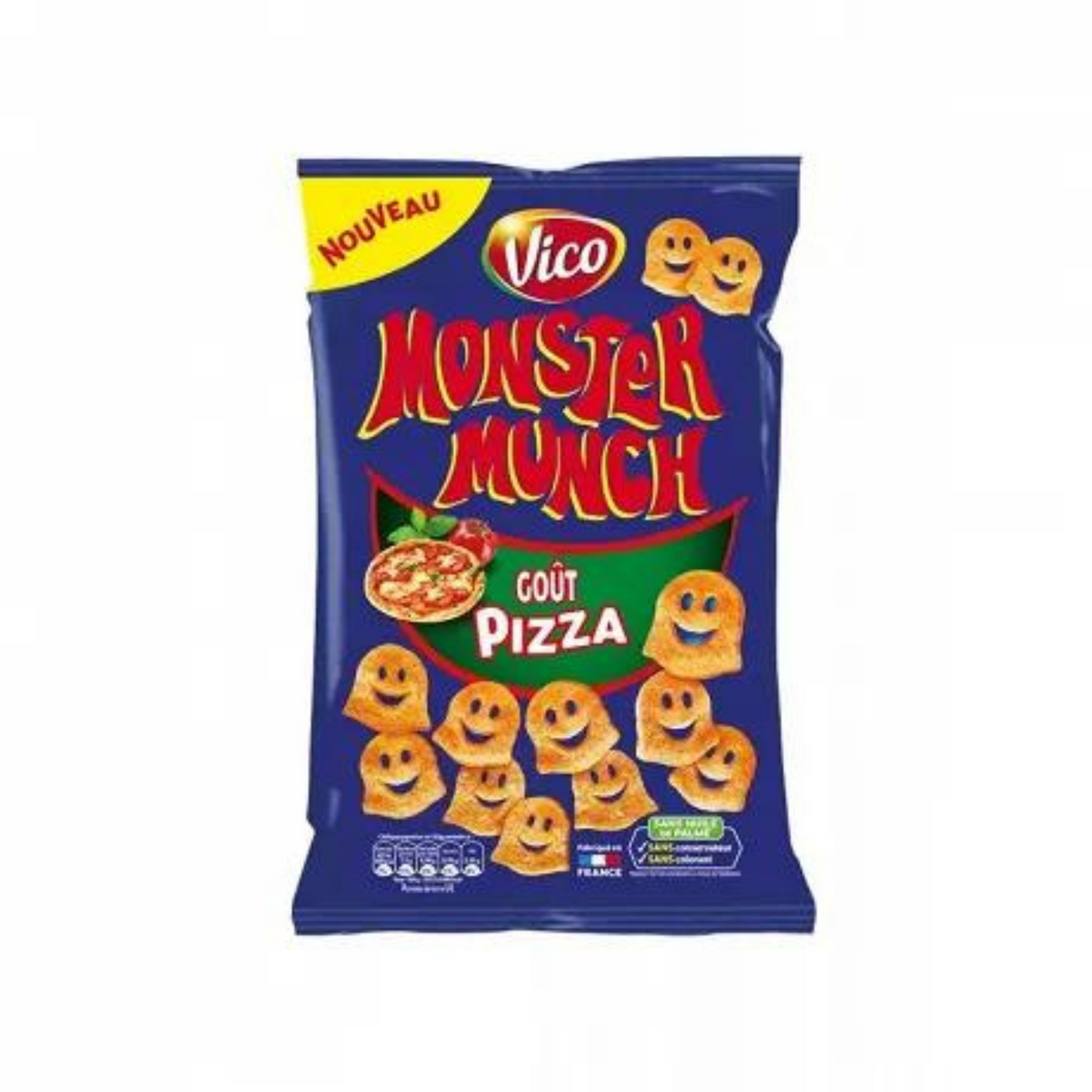 VICO Monster munch goût pizza 85g -CH