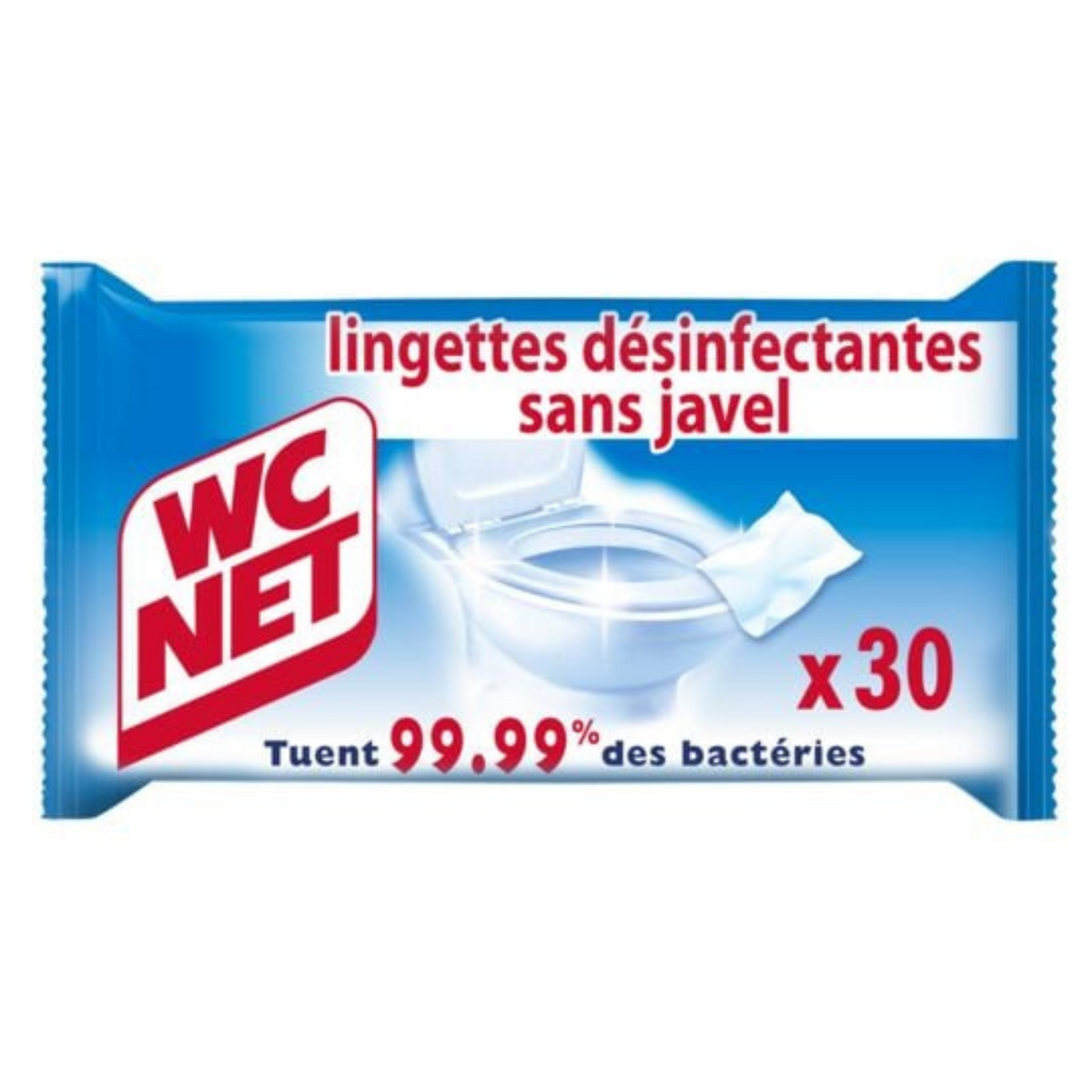 WC Net 30 Disinfectant wipes -J43