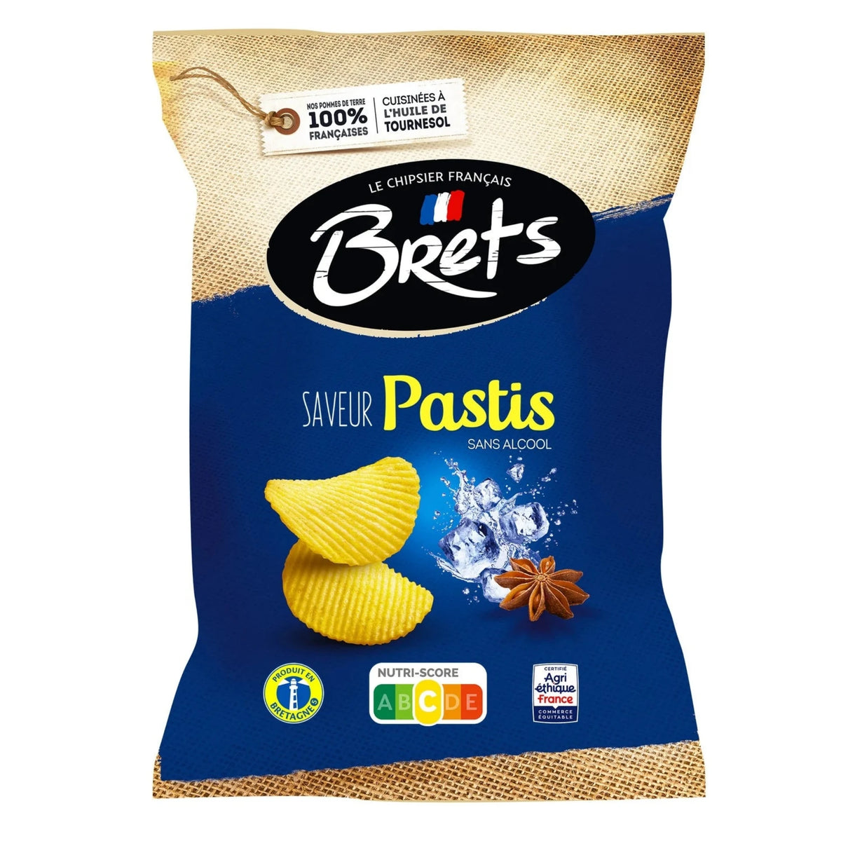 Bret's - Pastis flavor chips - (125g) -ch