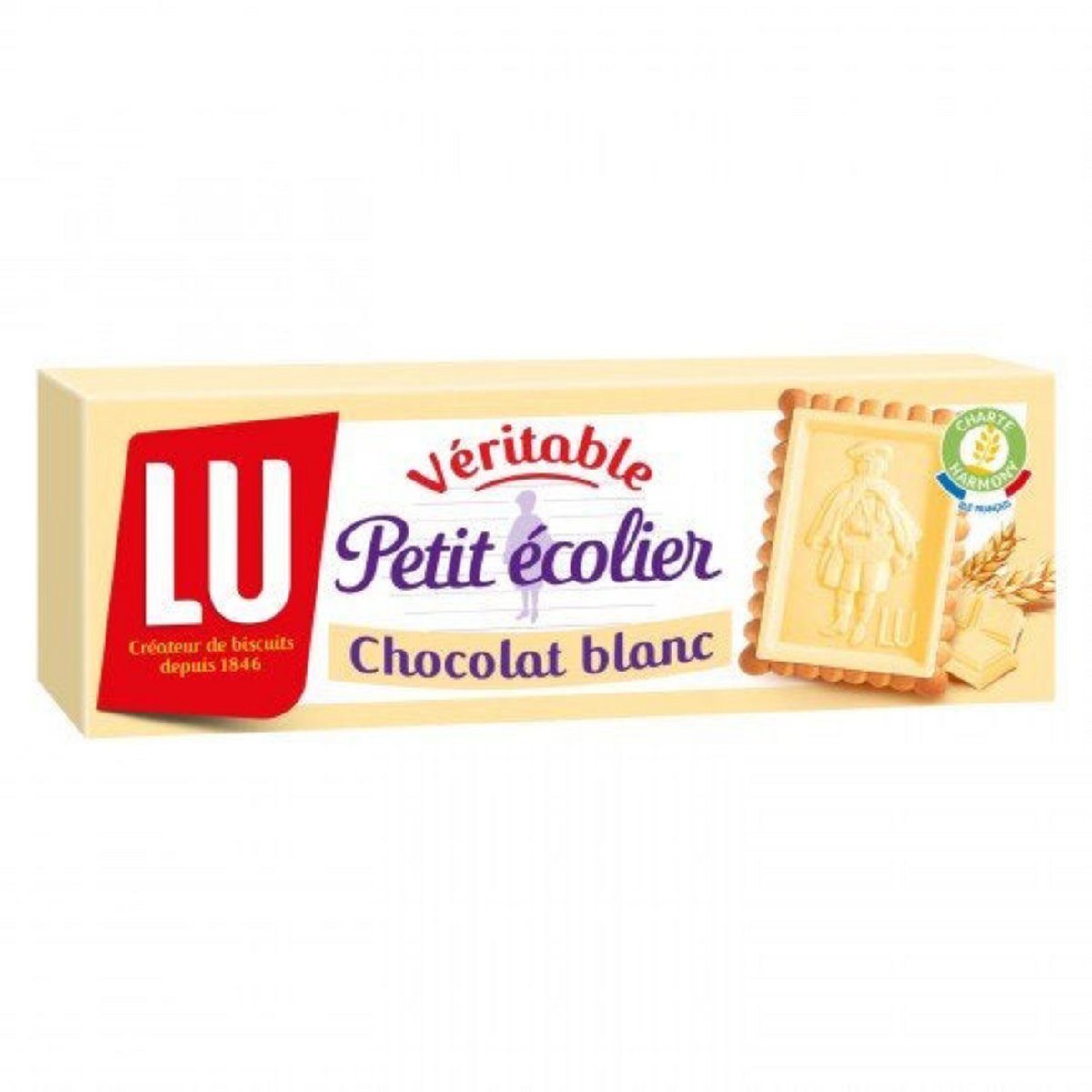 LU Petit Ecolier Chocolat blanc 150g  - A61