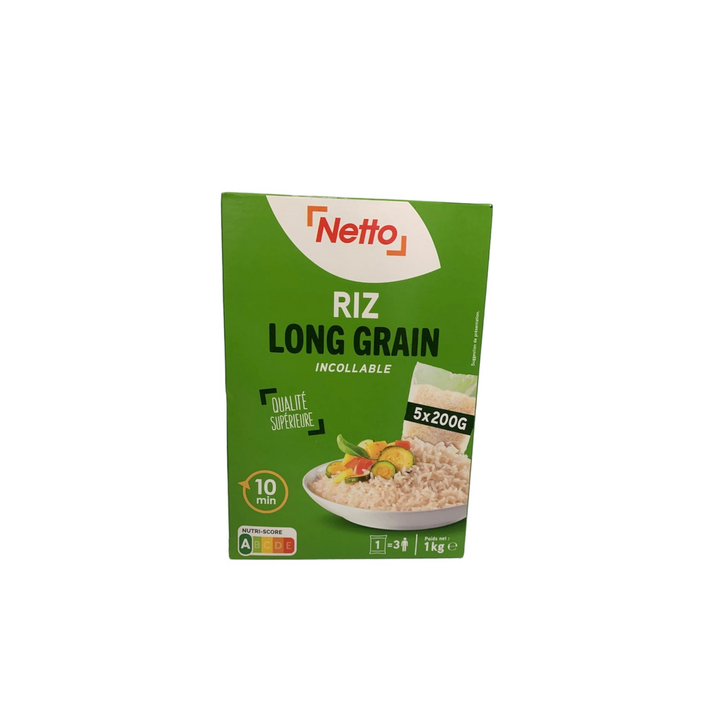 NETTO Riz à l'étuvé 5x200g -G92