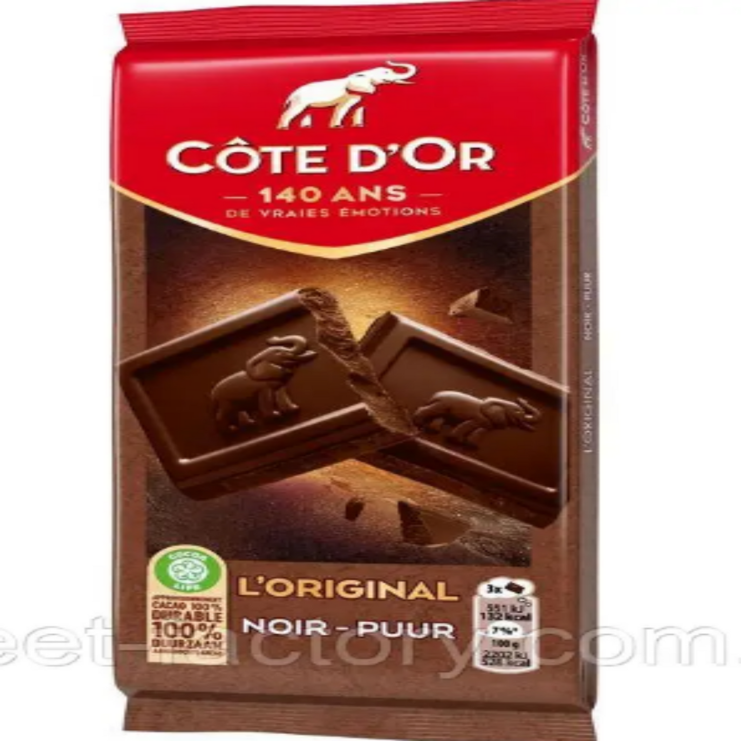 Dark chocolate gold rating - Puur 100G -B53