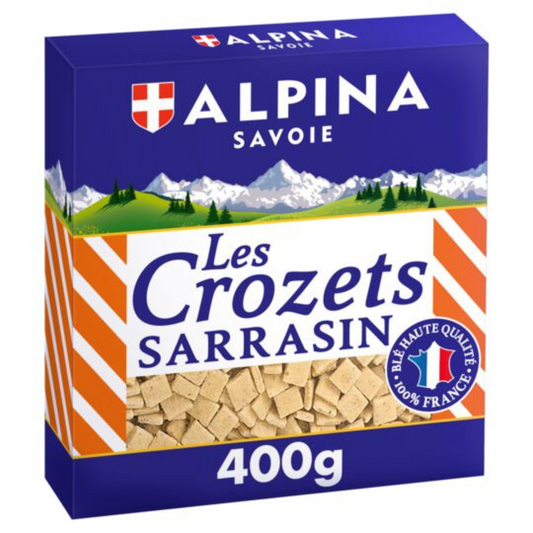 Alpina pasta Les Crozets au buckwheat 400g -G112