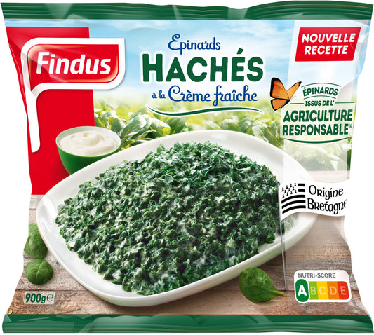 FINDUS Epinard Hachee à la Crème 900g