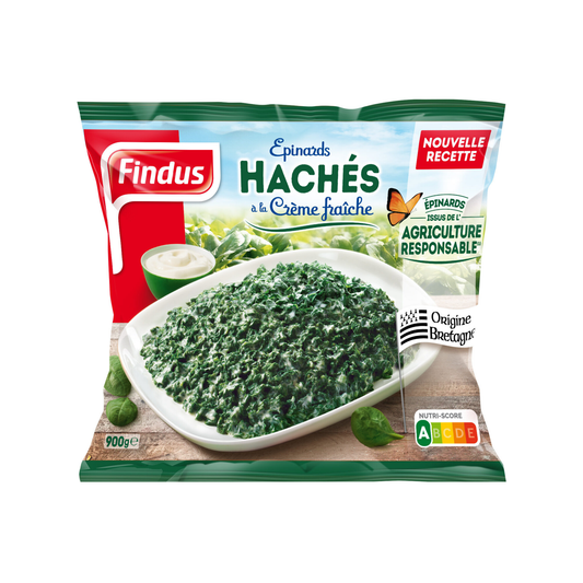 FINDUS Epinard Hachee à la Crème 900g