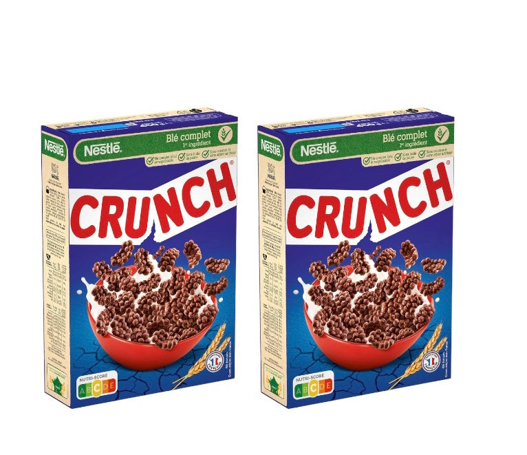 Format familial Nestlé - Chocolat Crunch - (450g) (lot 2)