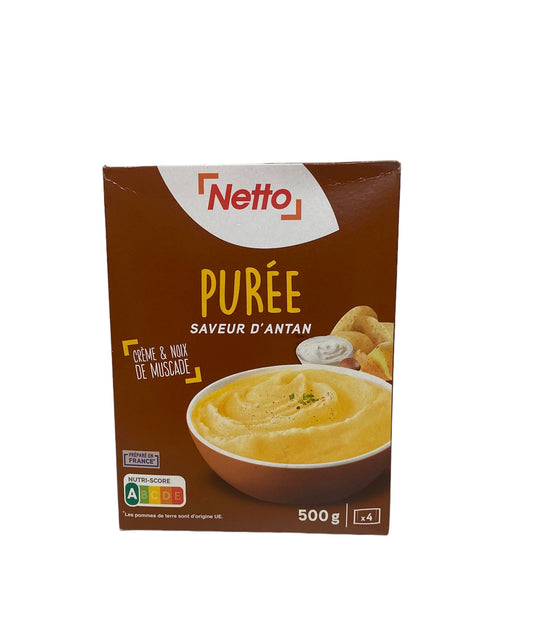 NETTO Cream milk and Muscade mash 500g.  -G94